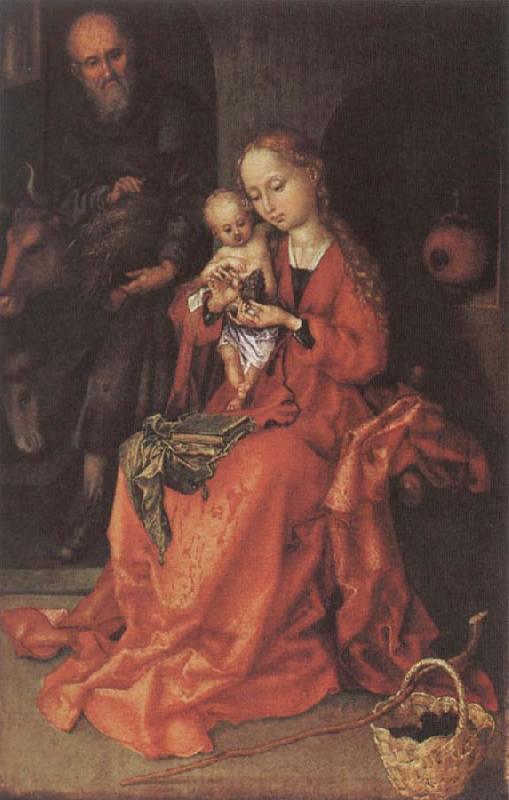 Martin Schongauer The Holy Family oil painting picture